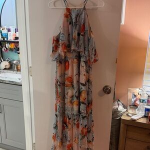 Donna Morgan Multicolor Floral Dress